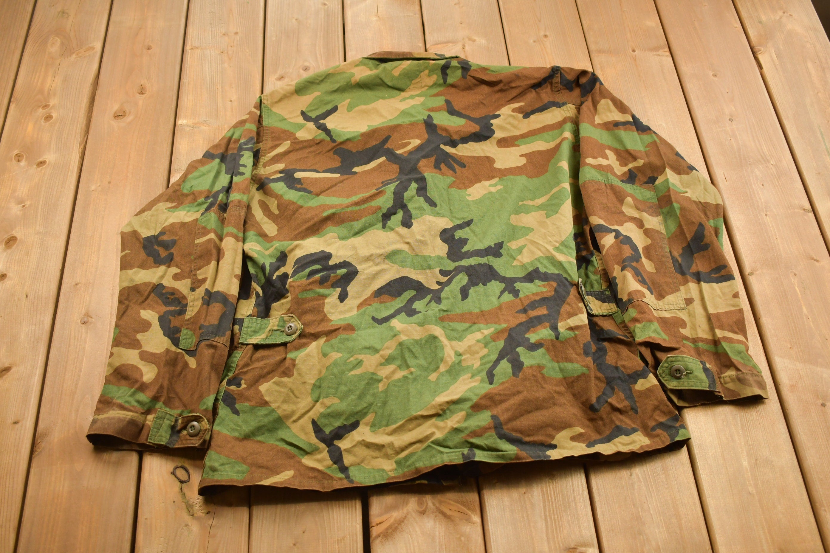 Vintage 2001 Military Button Up Shirt