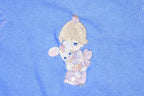 Vintage 1990s Cute Baby and Bunny Embroidered Crewneck