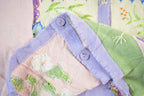 Vintage 90s Storybook Knits Embroidered Cardigan: Garden Grandma Sweater
