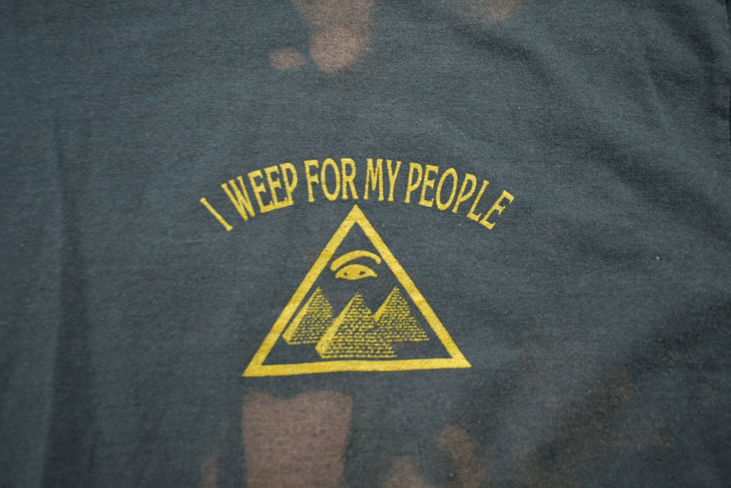 Vintage 1994 I Weep For My People Graphic T-Shirt