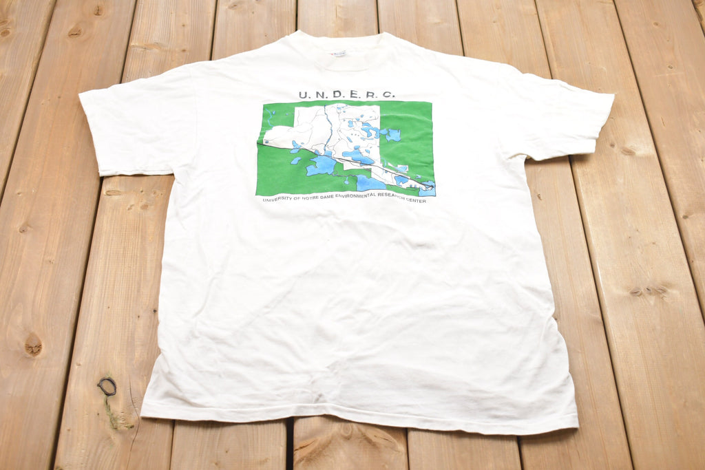 Vintage 1990s University of Notre Dame Research T-Shirt