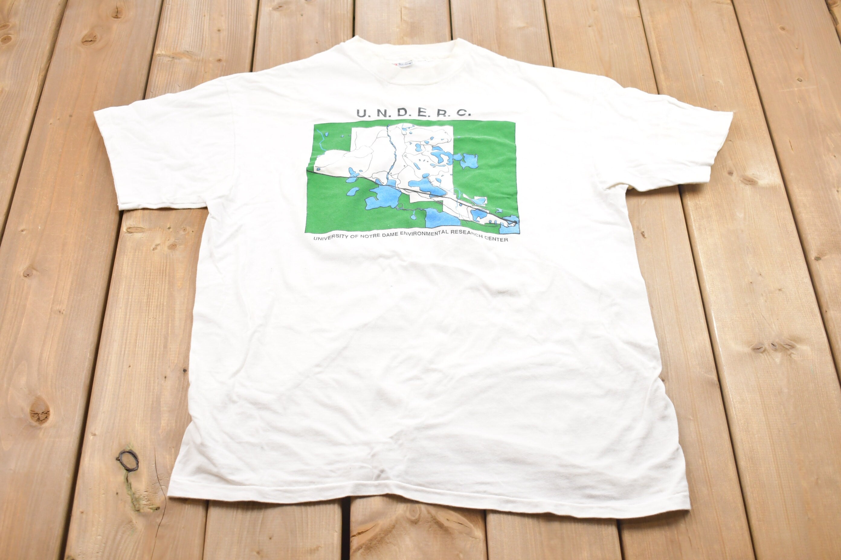 Vintage 1990s University of Notre Dame Research T-Shirt