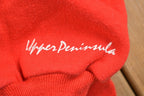 Vintage 1980s Funny Fisherman Graphic Crewneck Sweater