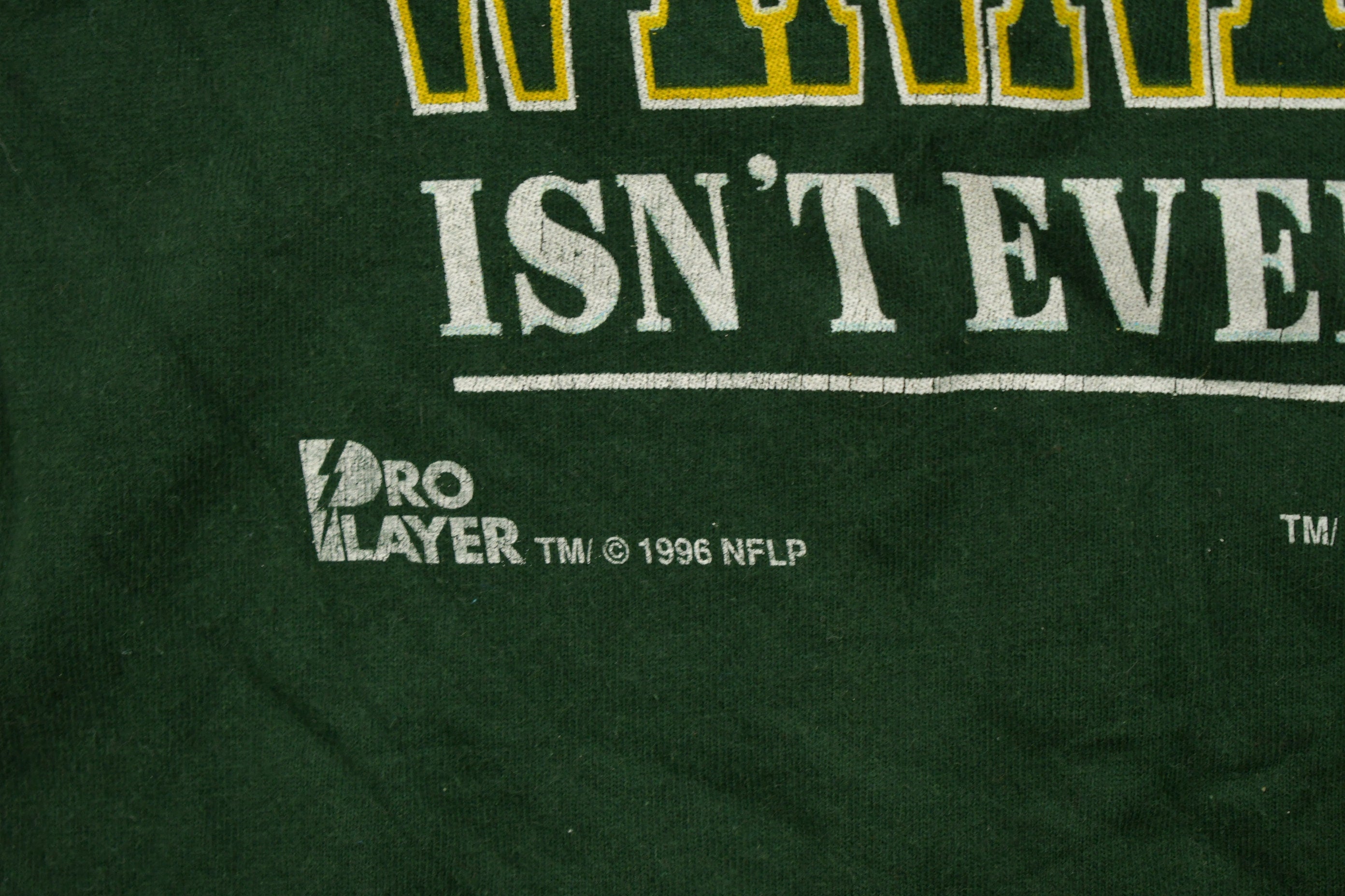 Vintage 1997 Green Bay Packers NFL Super Bowl Graphic T-Shirt