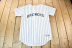 Vintage 1990s Milwaukee Brewers MLB Majestic Women's Baseball Jersey