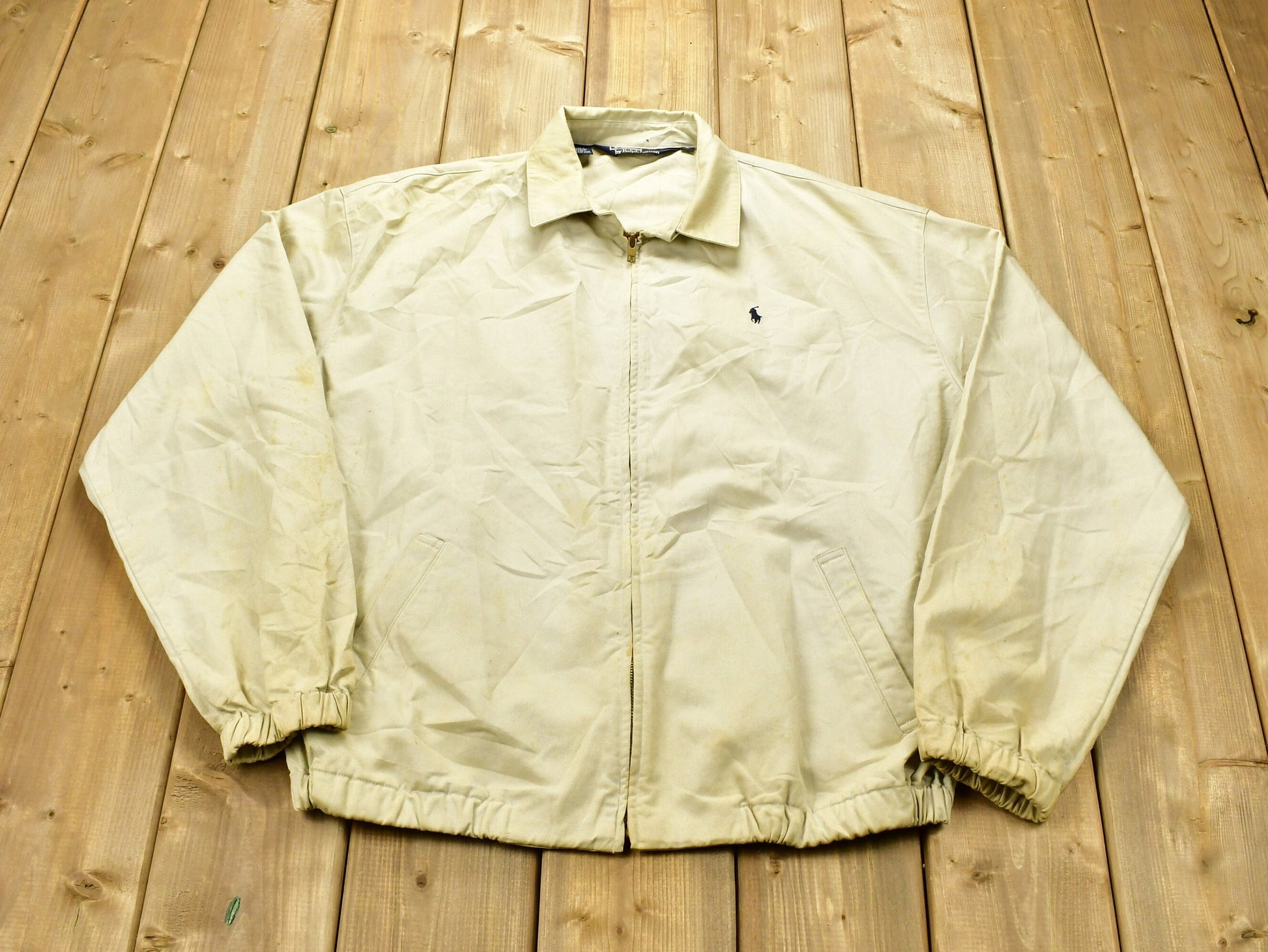 Vintage 1990s Polo Ralph Lauren Harrington Windbreaker Jacket