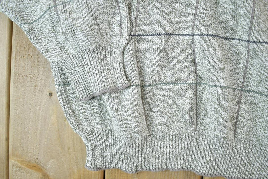 Vintage 1990s Sedgefield Knit Abstract Pattern Crewneck Sweater