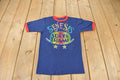 Vintage 1970s Genesis Super Tramp Led-Zeppelin rush Aerosmith Graphic Ringer Band Tee Made in USA