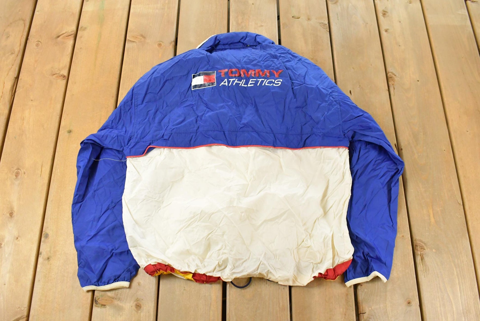 Vintage 1990s Tommy Hilfiger Anorak Windbreaker Jacket Youth XL