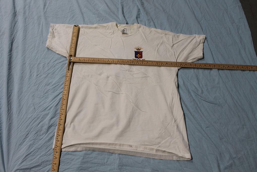 Vintage 1990s Monmouth College Illinois Gamma Graphic T-Shirt