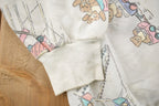 Vintage 1990s Pastel Teddy Bear Crewneck Sweater