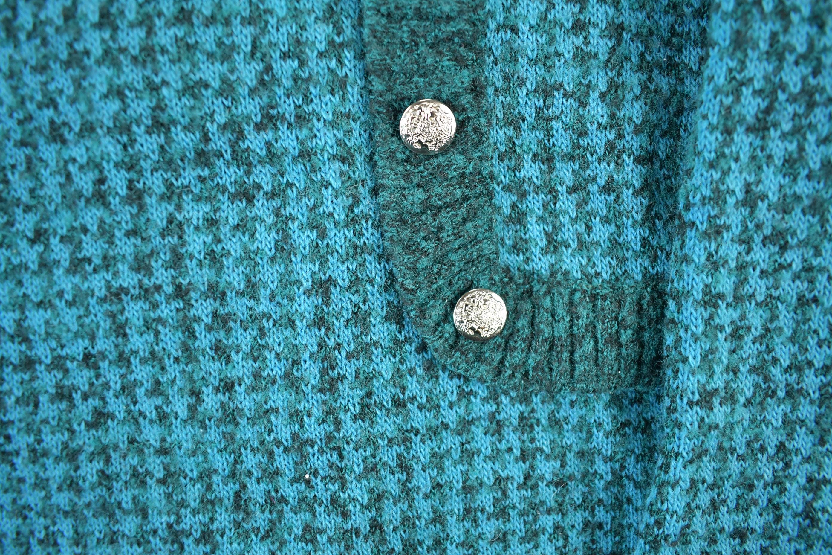 Vintage 1990s Nadia Moda Wool Knit Sweater Adult S-M