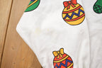 Vintage 1990s Christmas Ornament Theme Sweater
