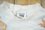 Vintage 1990s Dog Theme Graphic T-Shirt  Made In USA  Single Stitch  Streetwear  Nature T-Shirt  Outdoorsman