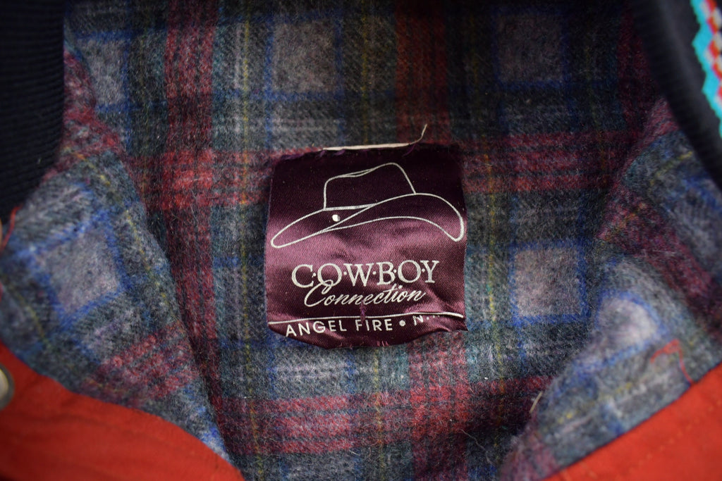 Vintage 1990s Cowboy Connection Bomber Jacket