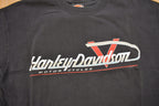 Vintage 1998 Harley Davidson Of Newfoundland Canada Bald Eagle T-Shirt