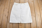 Vintage 1990s Polo Jeans Ralph Lauren Denim Skirt Size 32
