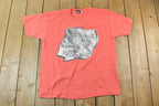 Vintage 1995 Rugby Road Race Souvenir T-Shirt