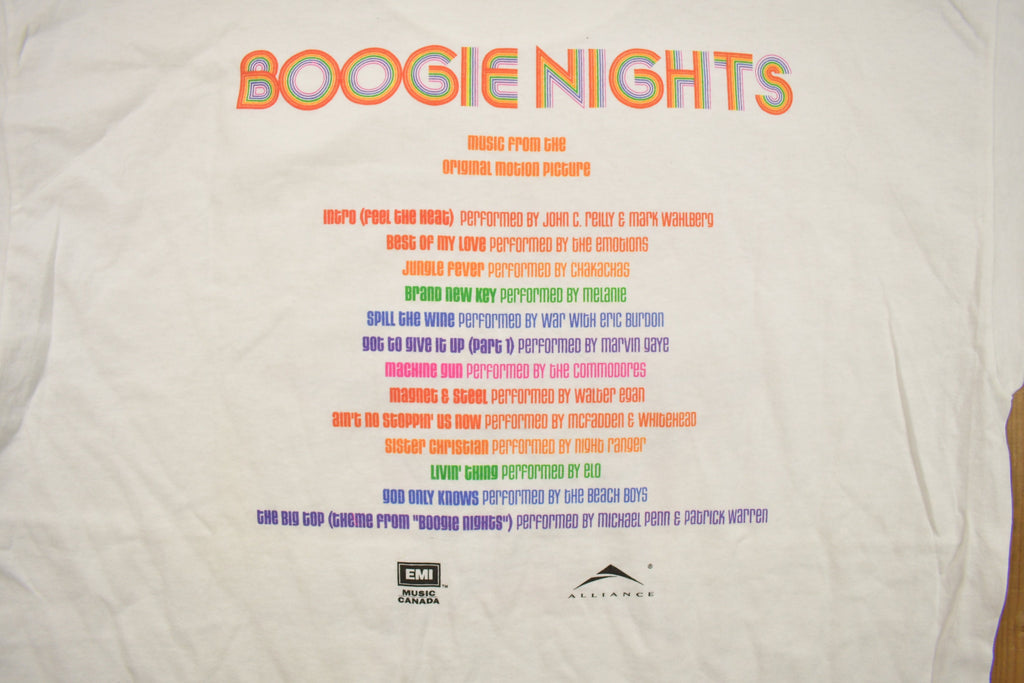Vintage 1990s Boogie Nights Movie Promo T-shirt