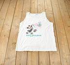 Vintage 1980s Walt Disney World Graphic Tank Top Made In USA