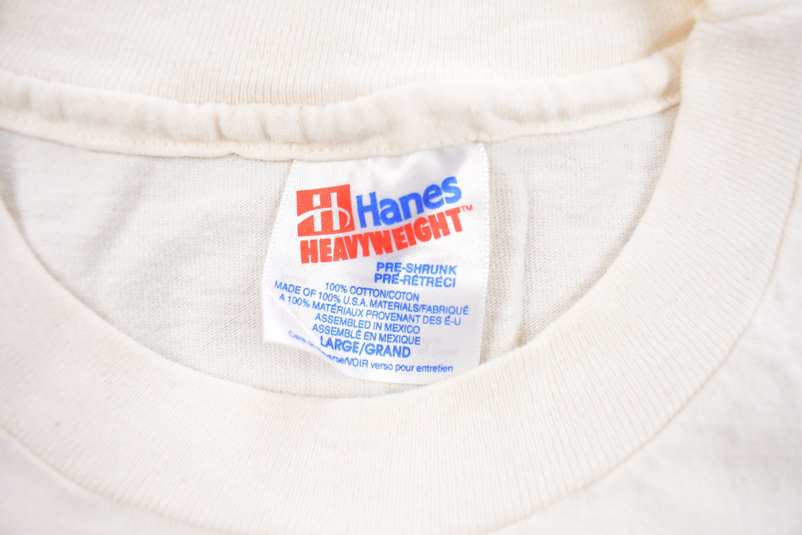 Vintage 1990s Hanes Graphic T Shirt