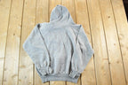 Vintage 1980s Red Deer College Hoodie Mens S