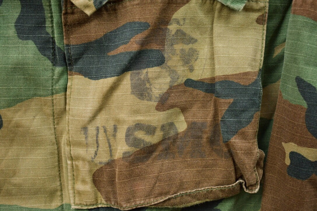 Vintage Military Button Up Shirt