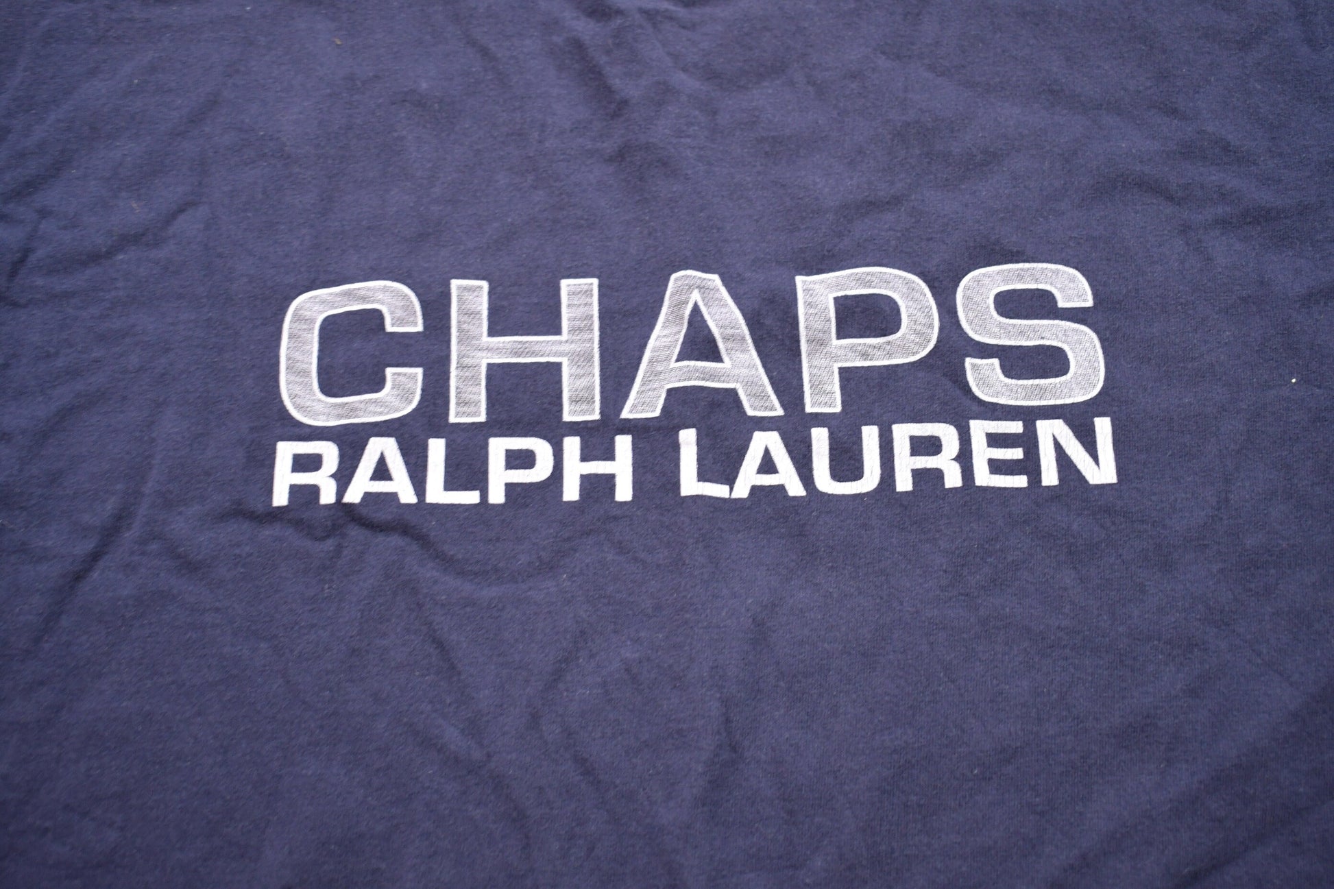 Vintage 1990s Chaps Ralph Lauren Graphic T-Shirt / Graphic / 90s Chaps / Streetwear / Retro Style / Ralph Lauren Tee / Made In USA