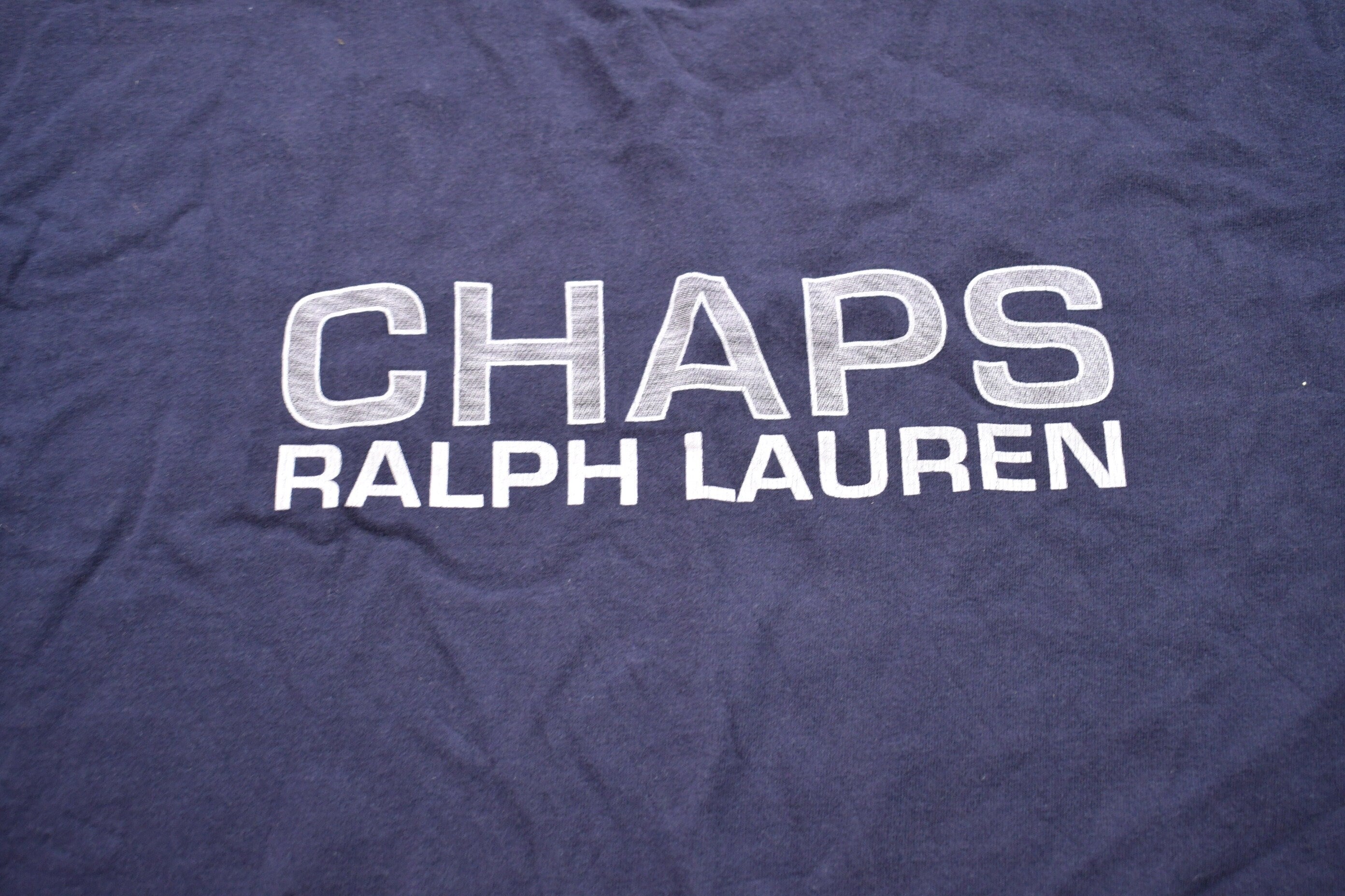 Vintage 1990s Chaps Ralph Lauren Graphic T-Shirt