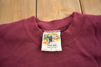 Vintage 1990s Town & Country Golf Embroidered Crewneck Sweatshirt Made In USA