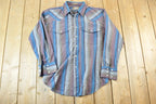 Vintage 1970s Outlaw Western Wear Button Up Shirt
