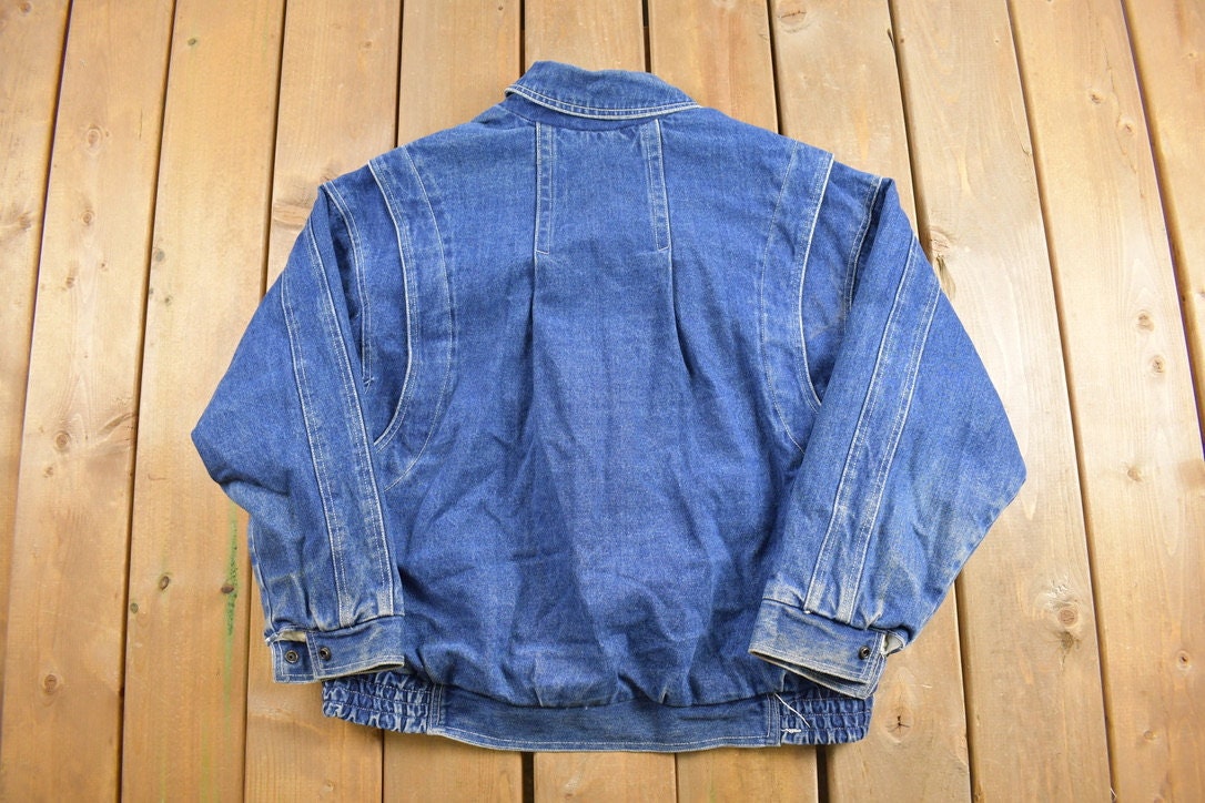 Vintage 1980s Gitano Denim Jacket / Jean Jacket / Vintage Denim / Streetwear / Vintage Fall Outerwear / Fall Jacket / Vintage Gitano