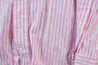 Vintage 1990s Ralph Lauren Pink Striped Button Up Shirt