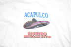 Vintage 1990s Acapulco Fishing Mexican Style Graphic T-Shirt