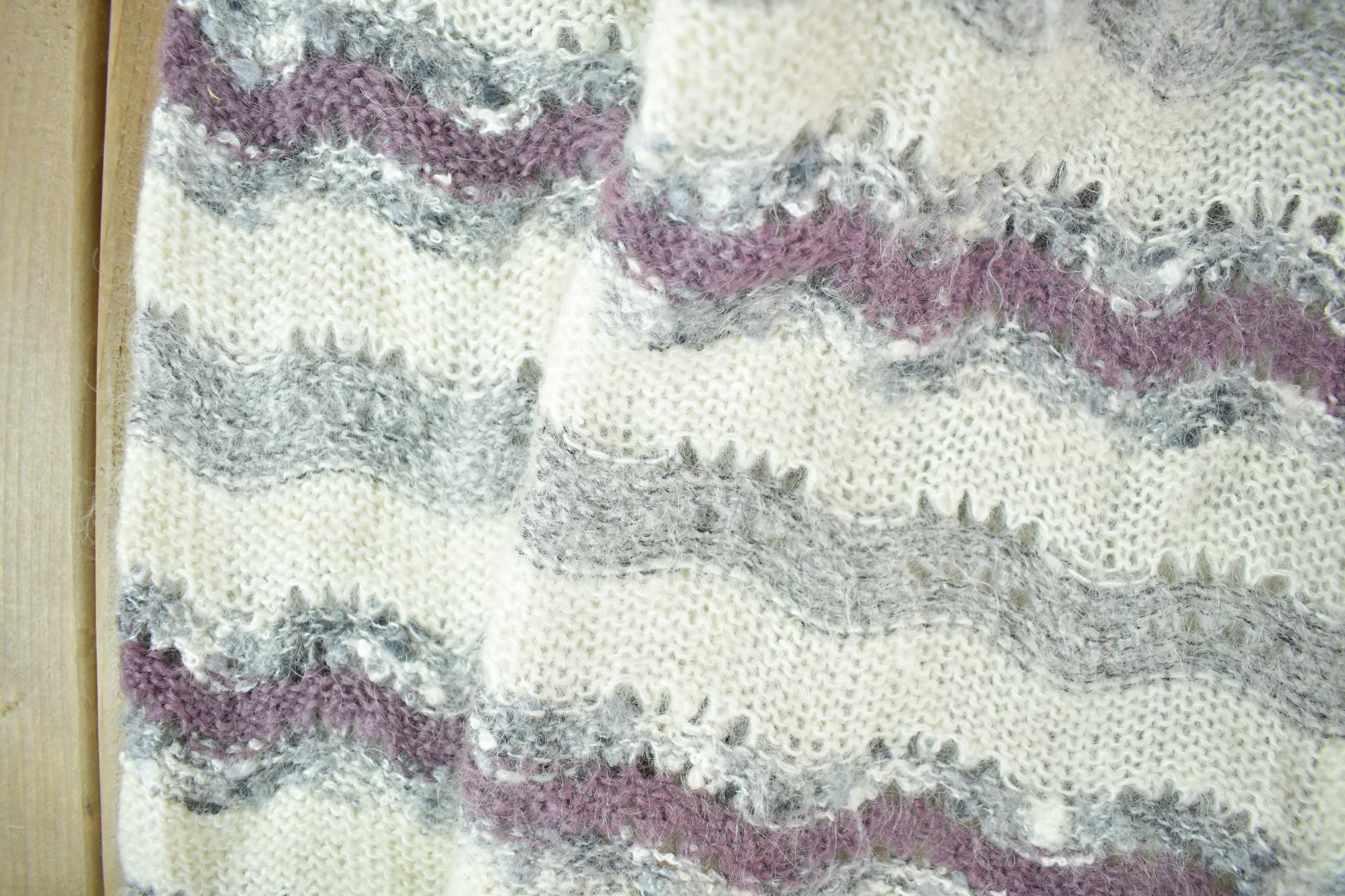 Vintage 1990s Chelsea Studio Mohair Knit Cardigan Sweater Women's S-M