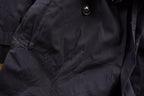 Vintage 2001 Military Black All Weather Trench Coat