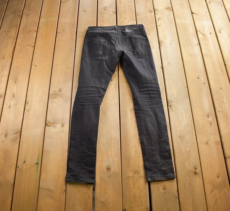 Vintage Y2K Naked & Famous Black Jeans Size 31x31