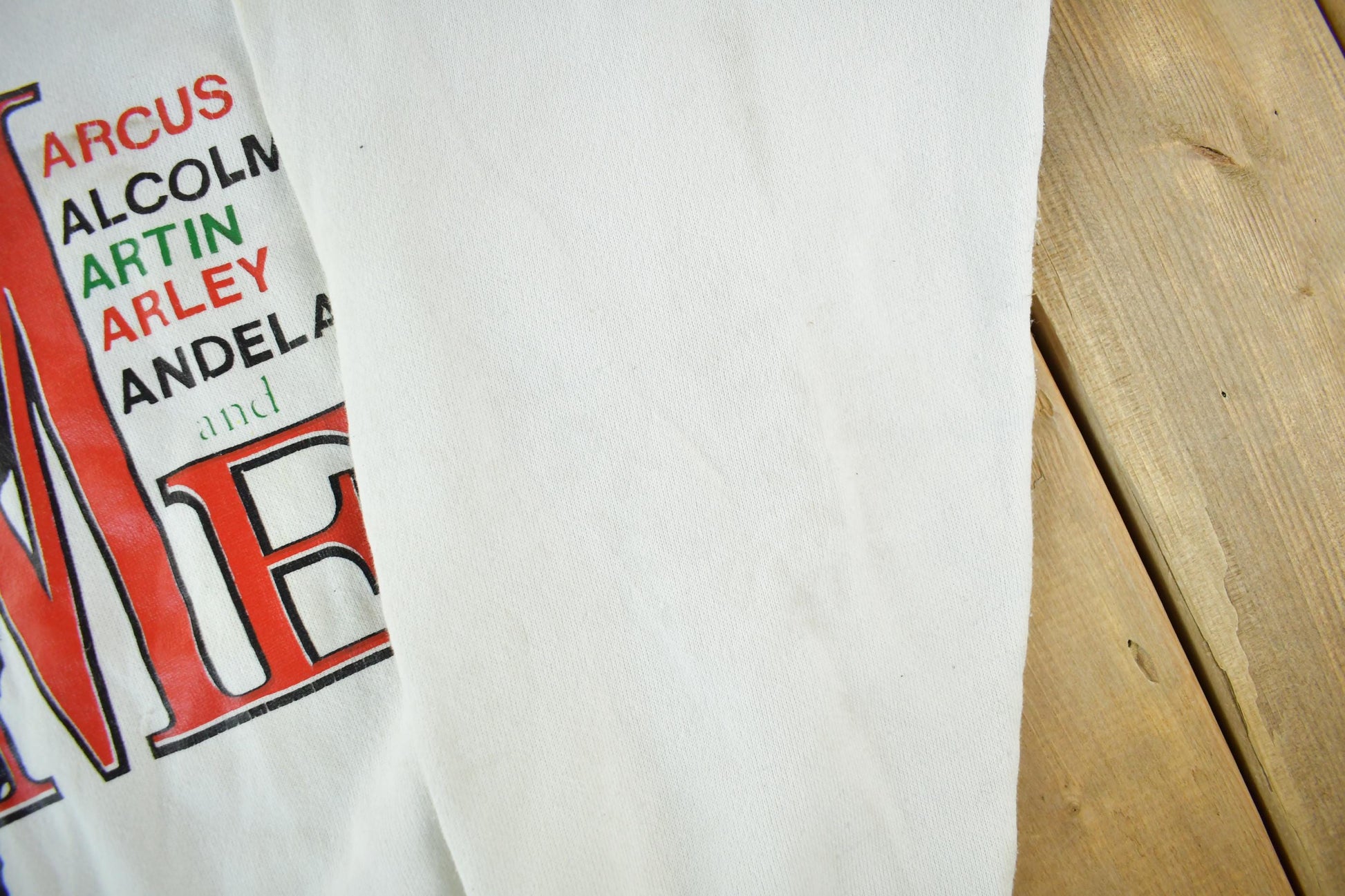 Vintage 1980's Black History Crewneck Sweatshirt Men's Large