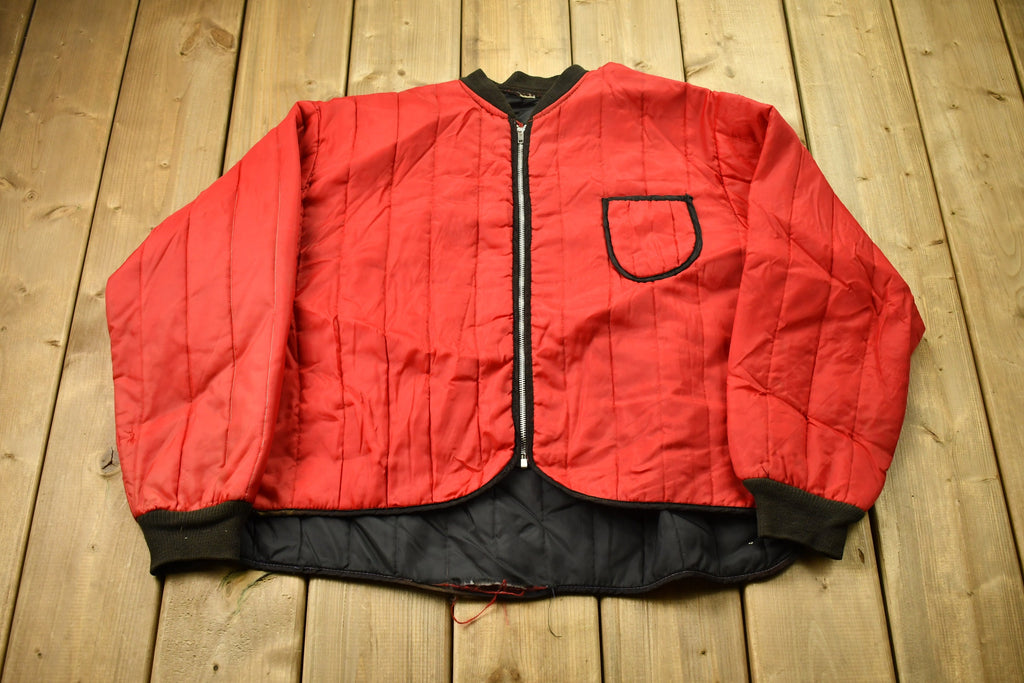 Vintage 1980s Liner Jacket