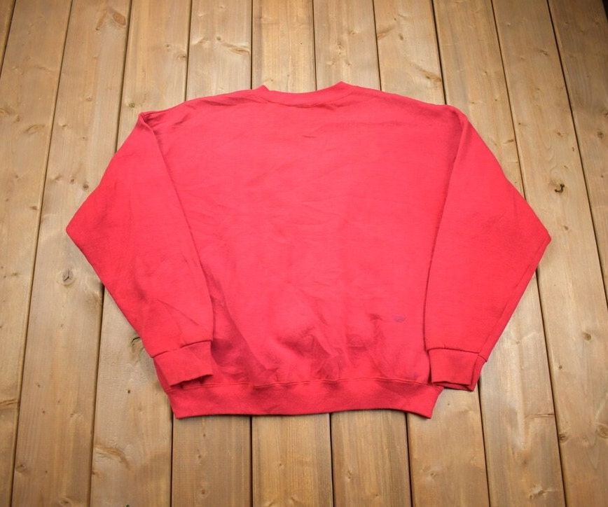 Vintage 1990s Wisconsin Rose Bowl Football Crewneck Sweatshirt