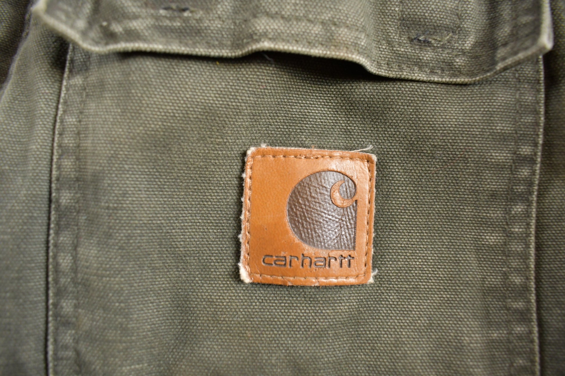 Vintage 1990s Green Carhartt Jacket