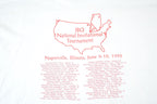 Vintage 1990s JBQ Fuel For Fire Souvenir Barbequing T-Shirt Mens XL