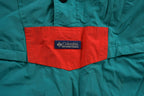 Vintage 1980s Columbia Sportswear Quarter Zip Windbreaker Jacket