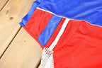 Vintage 1990s Cropped Fit Revere High School Mesh Football Jersey Size Xl