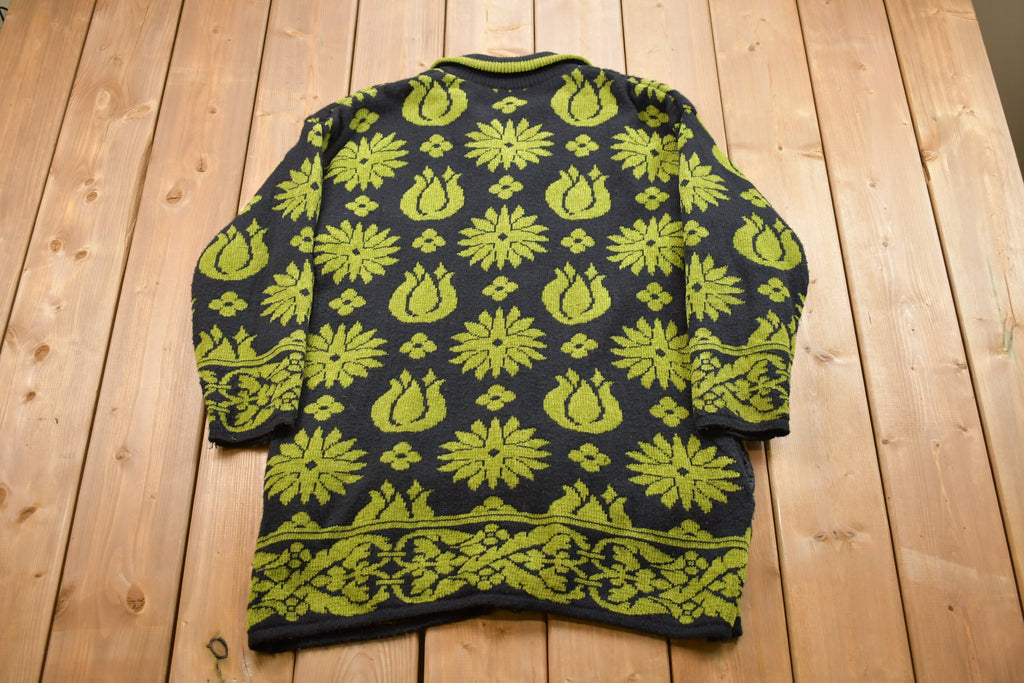 Vintage Knitted Beta's Choice Long Coat