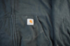 Vintage 2000s Distressed Carhartt Zip Up Hoodie Men's Large Tall
