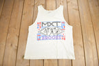 Vintage 1990s MXT Brooks Cross Training Graphic Tank Top Shirt
