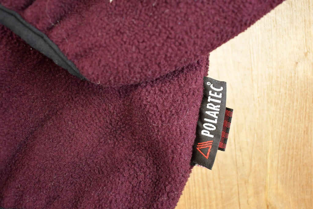 Vintage Y2K Woolrich Fleece Sweater Mens L / Outdoorsman / 2000s Sweater / Streetwear / Hiking / Fleece Zip up