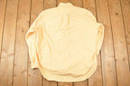 Vintage 1970s Brooks Brothers Flannel Button Up Shirt Men's XL
