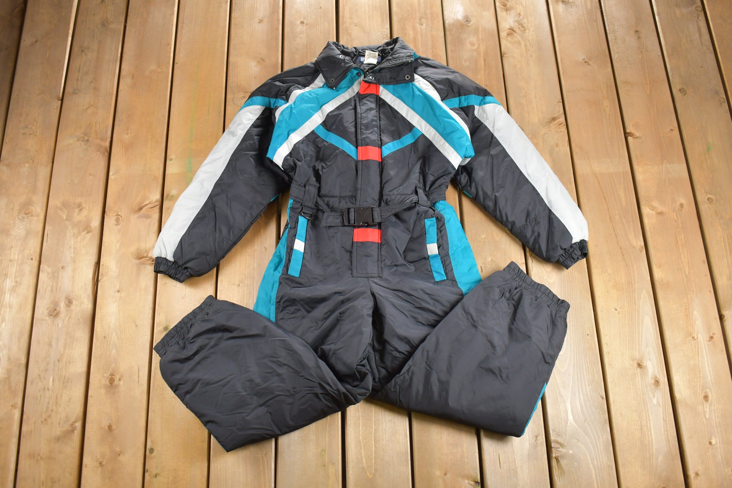 Vintage 1980s Apparatus Snowsuit Jumpsuit